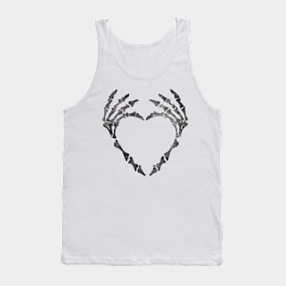 Skeleton heart full Tank Top